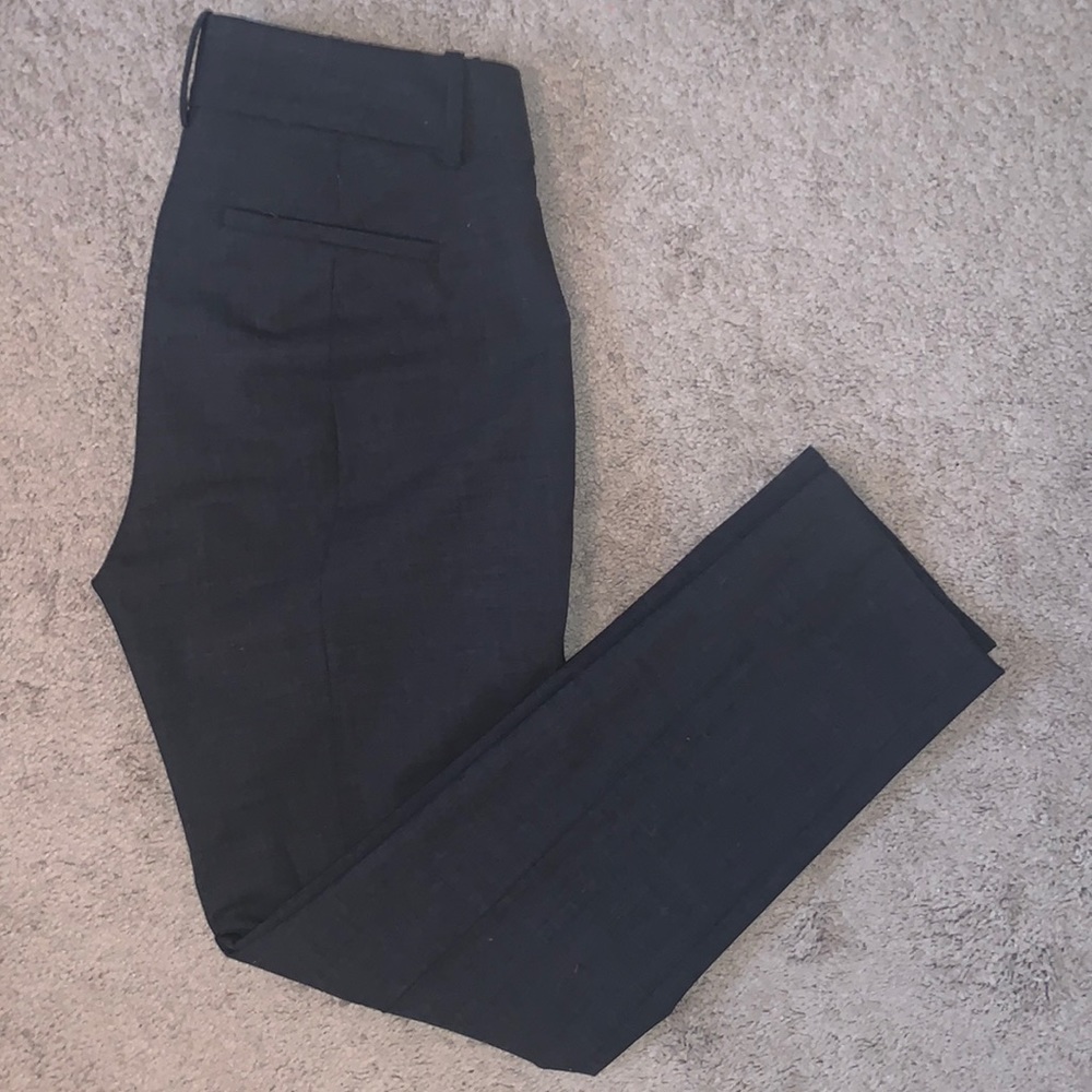 J. Crew, Italian wool gray slim pants, size 0